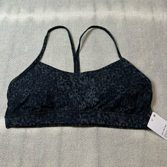 Lululemon Flow Y Sports Bra Size 12 NWT Black - Picture 10 of 10